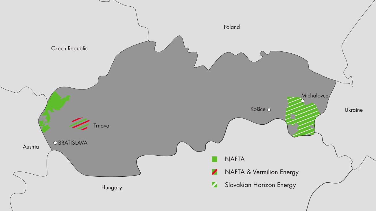 mapa E&P